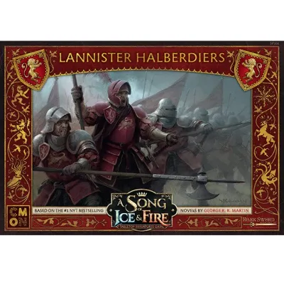 Lannister Halberdiers unit expansion for A Song of Ice and Fire: Tabletop Miniatures Game