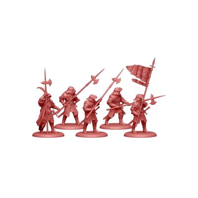 Lannister Halberdiers miniatures and contents