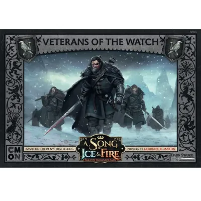 Night's Watch Veterans of the Watch unit expansion for A Song of Ice and Fire: Tabletop Miniatures Game