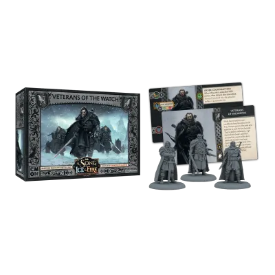 Veterans of the Watch miniatures and cards