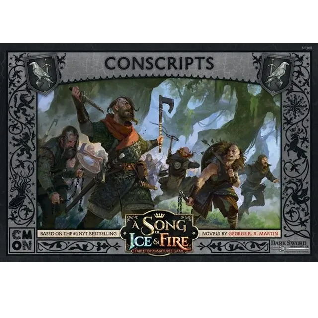 Night's Watch Conscripts unit expansion for A Song of Ice and Fire: Tabletop Miniatures Game