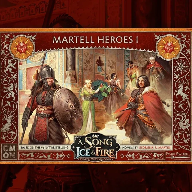 Martell Heroes 1 expansion for A Song of Ice and Fire: Tabletop Miniatures Game