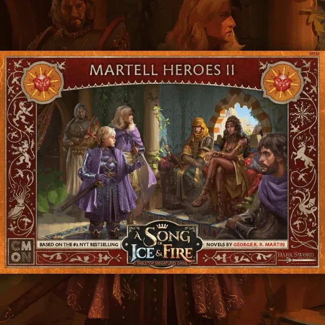Martell Heroes 2 expansion for A Song of Ice and Fire: Tabletop Miniatures Game
