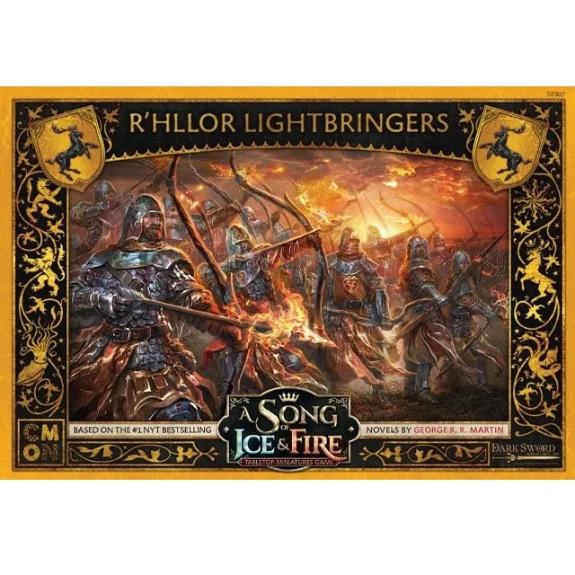 Baratheon R'hllor Lightbringers unit expansion for A Song of Ice and Fire: Tabletop Miniatures Game