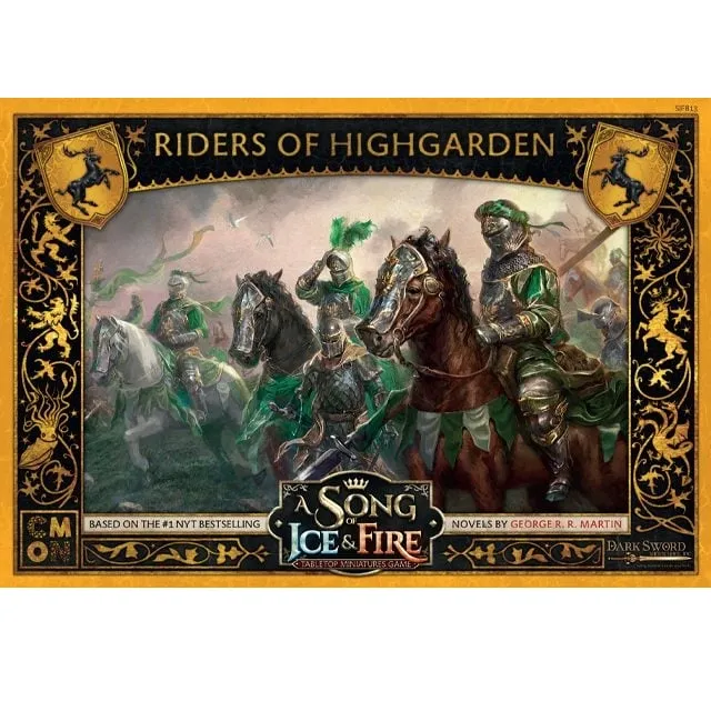 Baratheon Riders of Highgarden unit expansion for A Song of Ice and Fire: Tabletop Miniatures Game