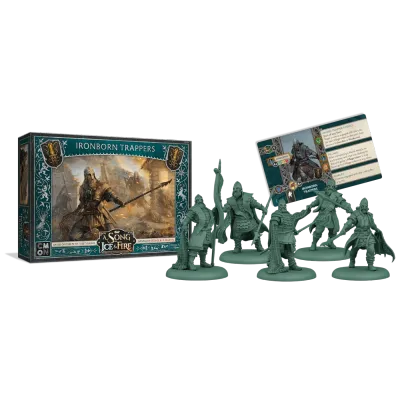 Ironborn Trappers miniatures and contents