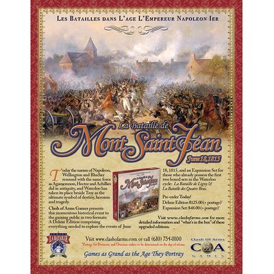 La Bataille de Mont St. Jean Expansion Kit
