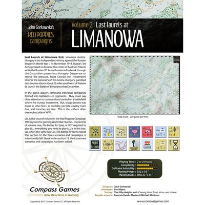 Red Poppies Campaigns: Volume 2 – Last Laurels at Limanowa