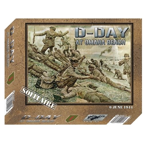 D-Day at Omaha Beach 4th Edition with Mounted Map — 5th Printing