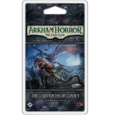 Arkham Horror: The Card Game – The Labyrinths of Lunacy Scenario Pack The Labyrinths of Lunacy Scenario Pack for Arkham Horror The Card Game.