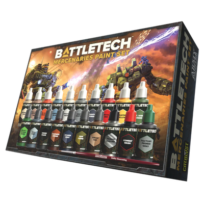 BattleTech: Mercenaries Paint Set