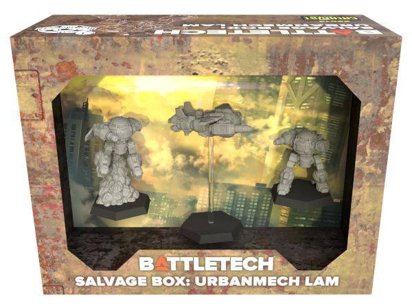 BattleTech UrbanMech LAM Salvage Box