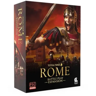 Total War: Rome – Battle Play Expansion box for Total War: Rome – The Board Game.