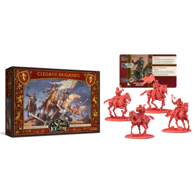 House Clegane Brigands miniatures and contents