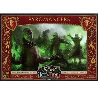 ASOIAF: Lannister – Pyromancers — Unit Expansion Lannister Pyromancers unit expansion for A Song of Ice and Fire: Tabletop Miniatures Game