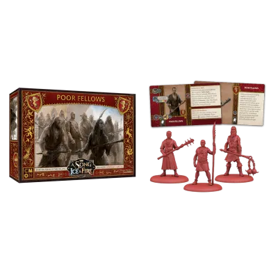 Poor Fellows miniatures and contents