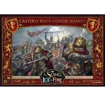 ASOIAF: Lannister – Casterly Rock Honor Guards — Unit Expansion Lannister Casterly Rock Honor Guards unit expansion for A Song of Ice and Fire: Tabletop Miniatures Game