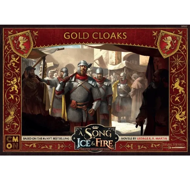 Lannister Gold Cloaks Unit Expansion for A Song of Ice and Fire: Tabletop Miniatures Game