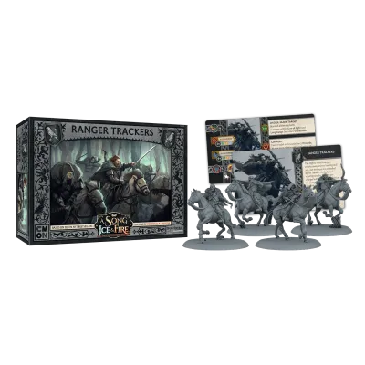 Night's Watch Ranger Trackers miniatures and cards