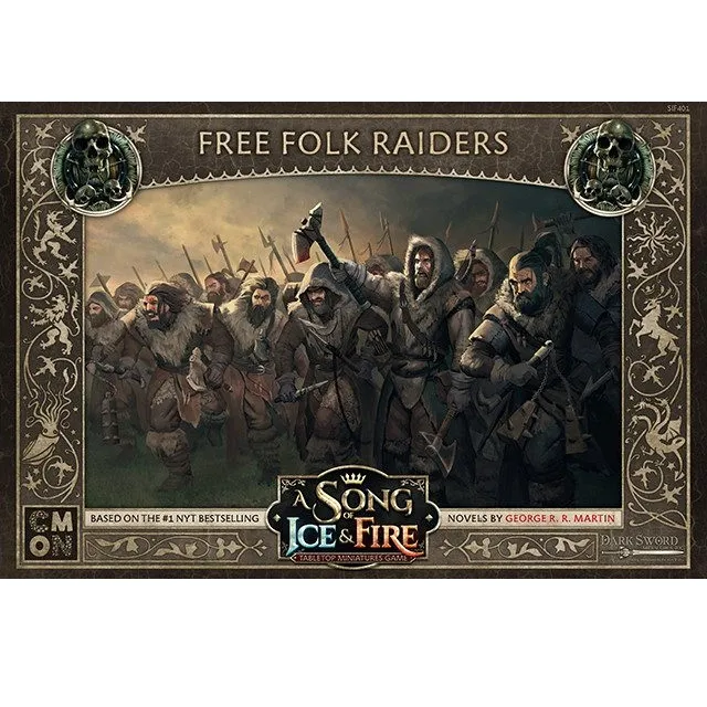 Free Folk Raiders unit expansion for A Song of Ice and Fire: Tabletop Miniatures Game