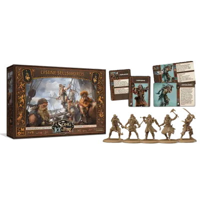 Lysene Sellswords miniatures and cards