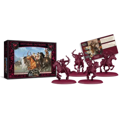 Dothraki Outriders miniatures and card