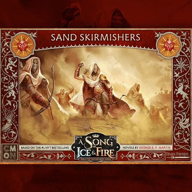 Martell Sand Skirmishers unit expansion for A Song of Ice and Fire: Tabletop Miniatures Game