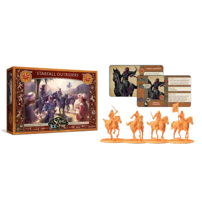 Starfall Outriders miniatures and cards