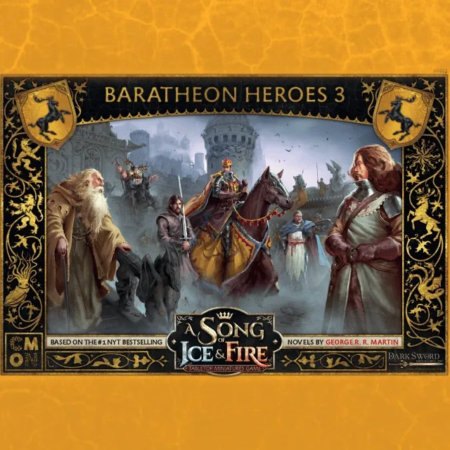 Baratheon - Heroes 3 expansion for A Song of Ice and Fire Tabletop Miniatures Game.