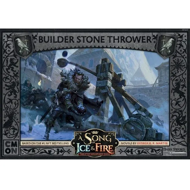 Night's Watch Builder Stone Thrower unit expansion for A Song of Ice and Fire: Tabletop Miniatures Game