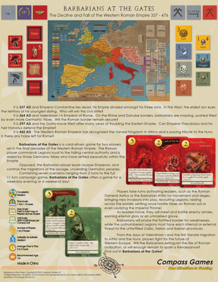 Barbarians at the Gates: The Decline and Fall of the Western Roman Empire 337-476