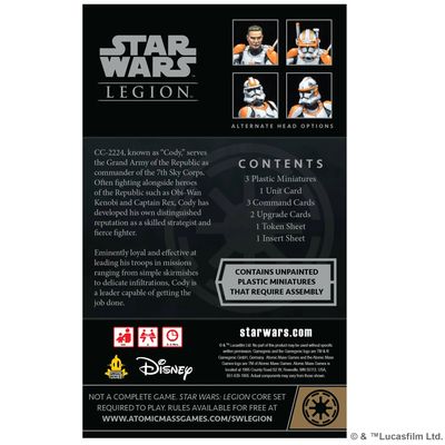Star Wars: Legion – Clone Commander Cody Commander Expansion