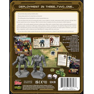 BattleTech: Beginner Box 40th Anniversary Edition