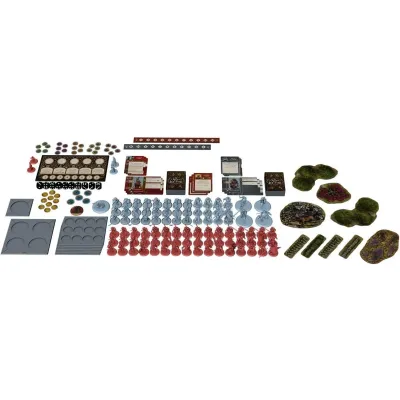 Stark vs Lannister Starter Set miniatures and contents