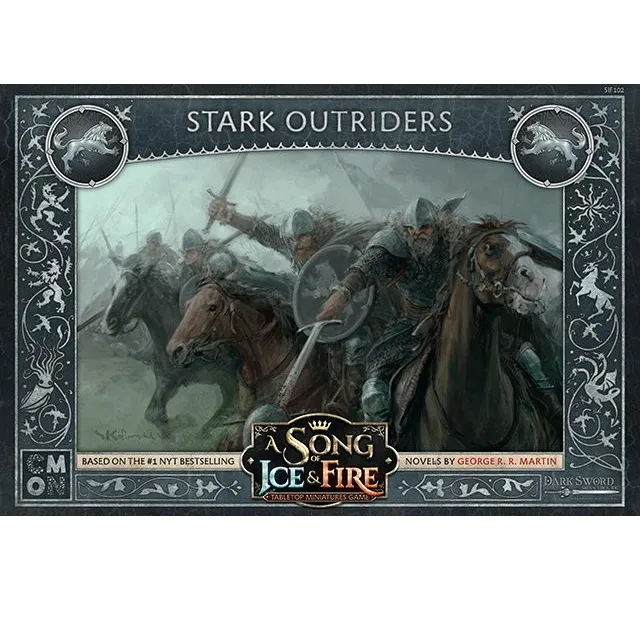 Stark Outriders unit expansion for A Song of Ice and Fire: Tabletop Miniatures Game