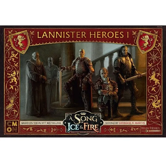 Lannister Heroes 1 expansion for A Song of Ice and Fire: Tabletop Miniatures Game