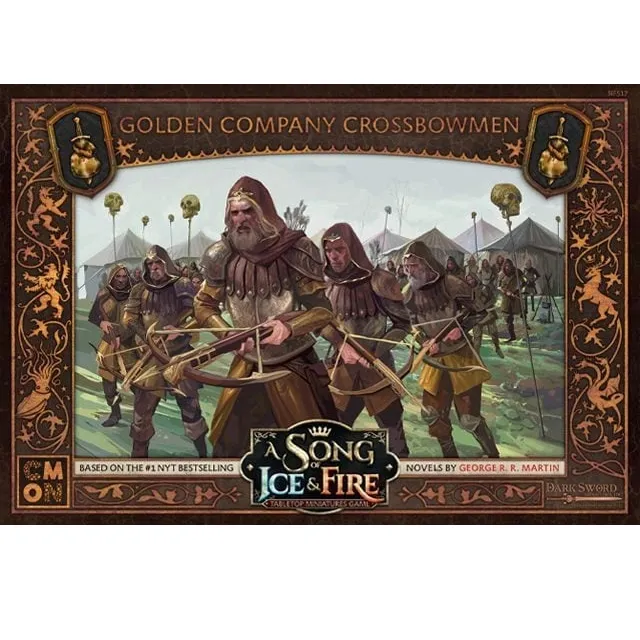 Golden Company Crossbowmen unit expansion for A Song of Ice and Fire: Tabletop Miniatures Game