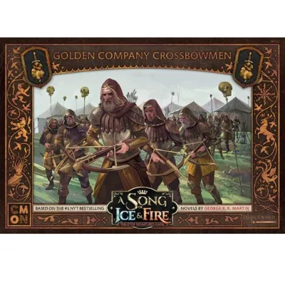 ASOIAF: Neutral – Golden Company Crossbowmen — Unit Expansion Golden Company Crossbowmen unit expansion for A Song of Ice and Fire: Tabletop Miniatures Game