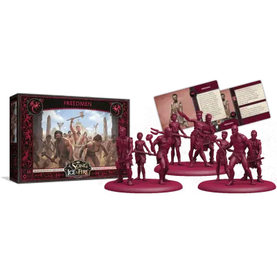 Targaryen Freedmen miniatures and cards