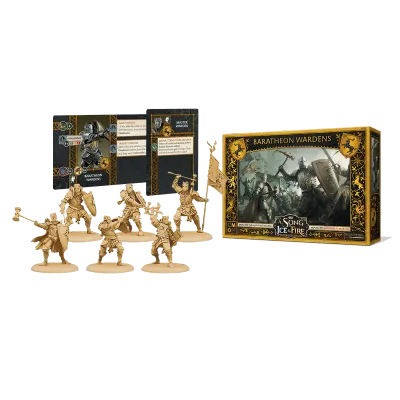 Baratheon Wardens miniatures and contents