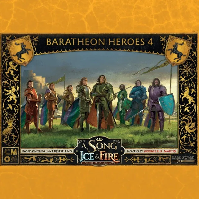 Baratheon - Heroes 4 expansion for A Song of Ice and Fire Tabletop Miniatures Game.
