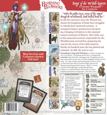 Burning Banners: Rage of the Witch Queen, 2nd Printing