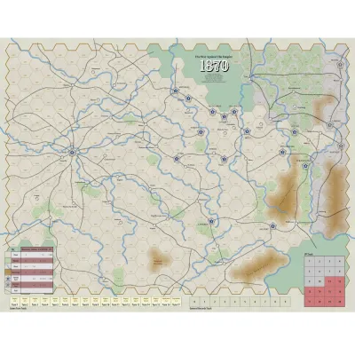 Map for 1870: The War Against the Empire