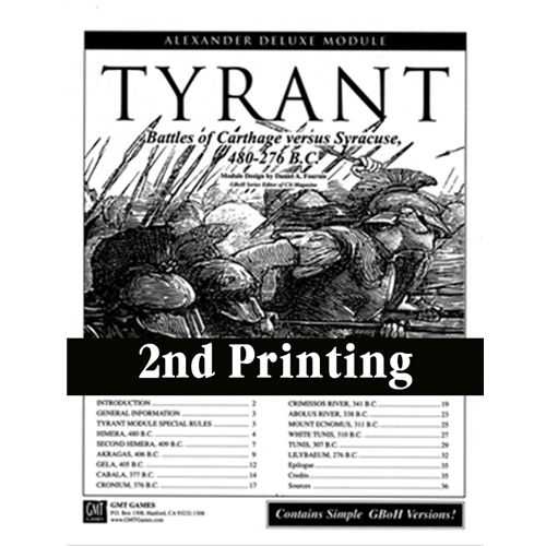 Tyrant Module for Great Battles of Alexander 2nd Printing