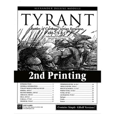Tyrant Module for Great Battles of Alexander 2nd Printing