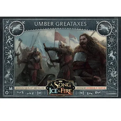 House Stark Umber Greataxes unit expansion for A Song of Ice and Fire: Tabletop Miniatures Game