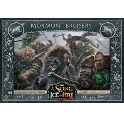 ASOIAF: Stark – Mormont Bruisers — Unit Expansion Stark Mormont Bruisers unit expansion for A Song of Ice and Fire: Tabletop Miniatures Game