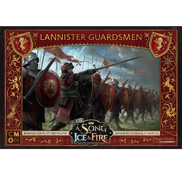 Lannister Guardsmen unit expansion for A Song of Ice and Fire: Tabletop Miniatures Game