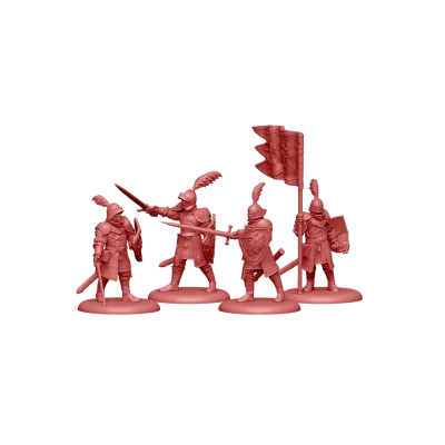Lannister Guardsmen miniatures and contents