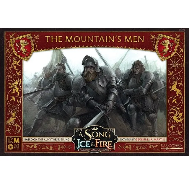 Lannister Mountain's Men unit expansion for A Song of Ice and Fire: Tabletop Miniatures Game
